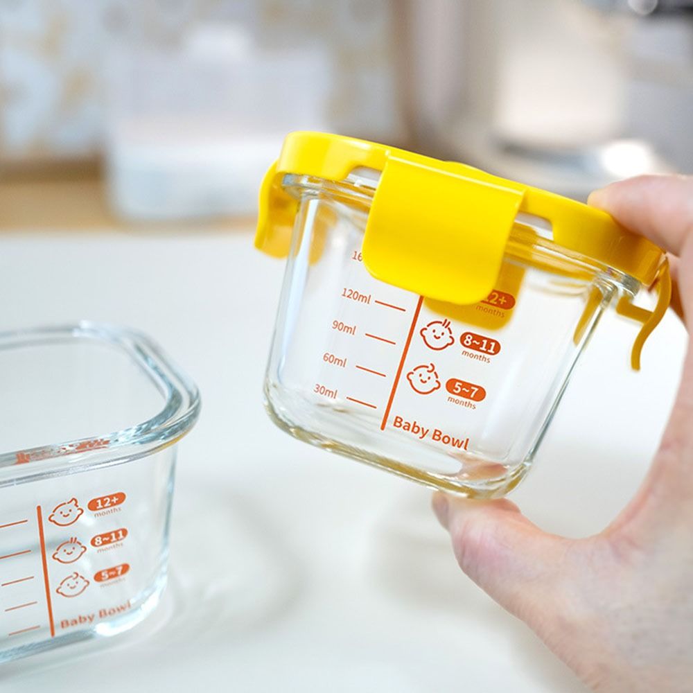 Baby Food Jars Glass - Simple 170ml Food Storage Box Glass