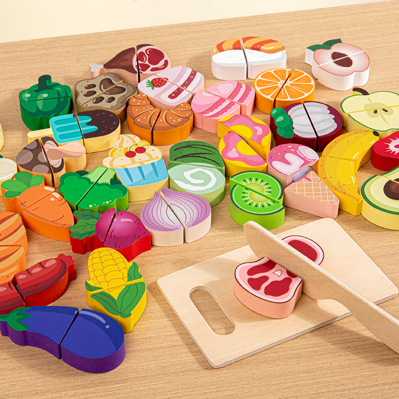 Baby Food Under 1 Year - Children's Pretend Food Toy Cutting Fruit