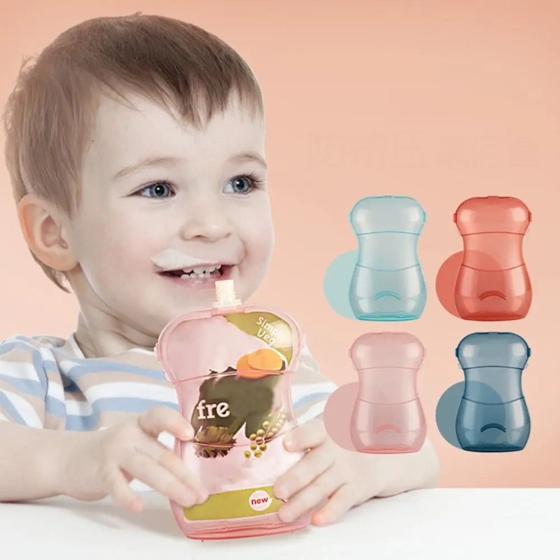Baby Food Organic Pouches - Reusable Baby Food Pouches PP Refillable