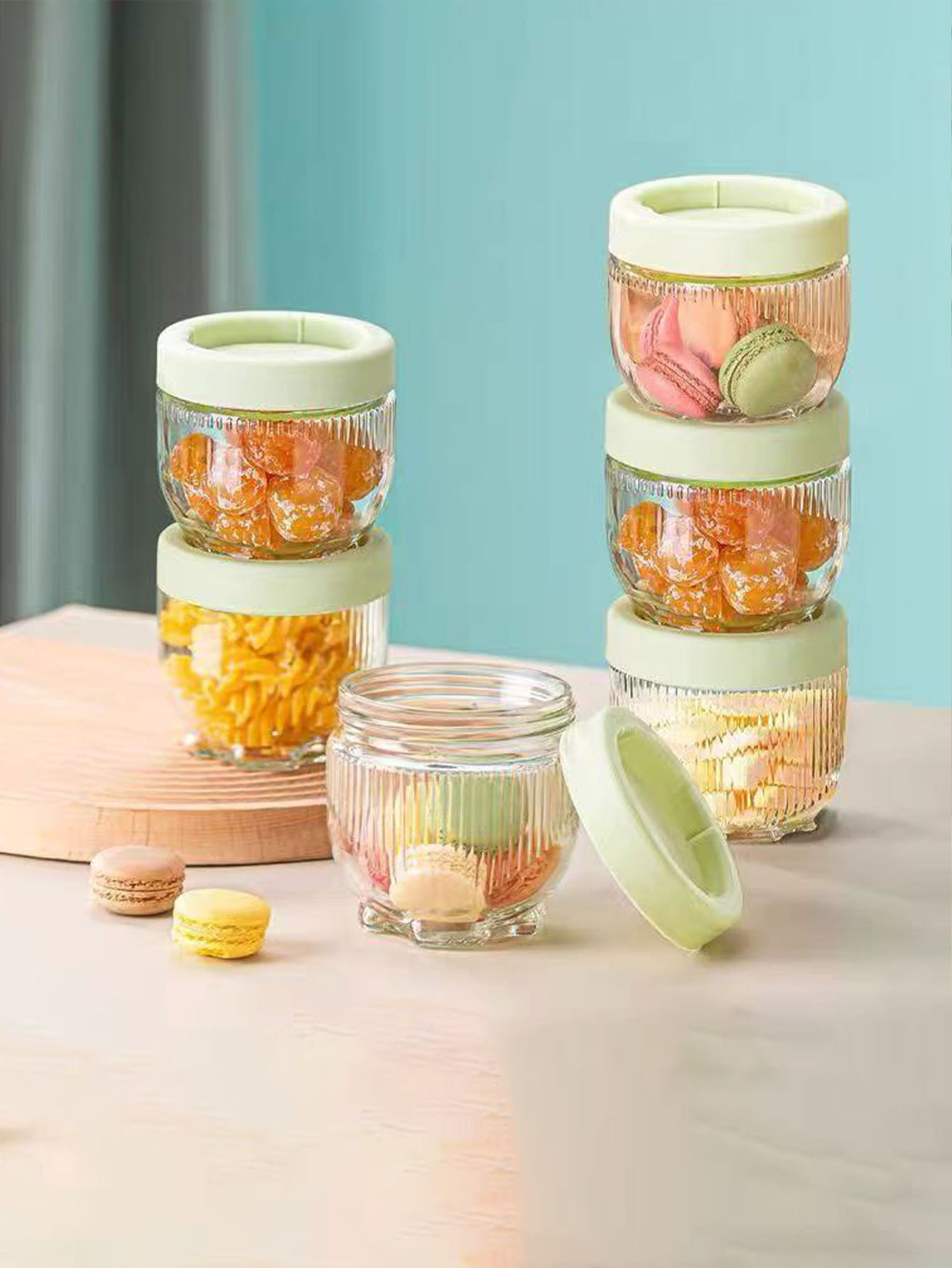 Baby Food Jars Glass - Cat Paw Glass Sealed Jar for