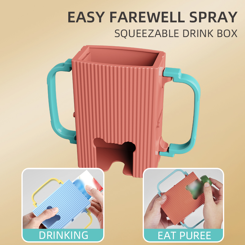 Baby Food Options - Adjustable Toddler Juice Box Holder -