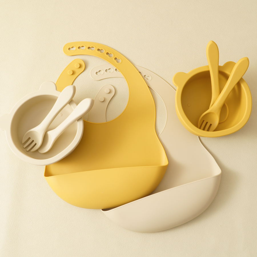 Baby Food Chopper - Wholesale Silicone Children Tableware Baby Feeding