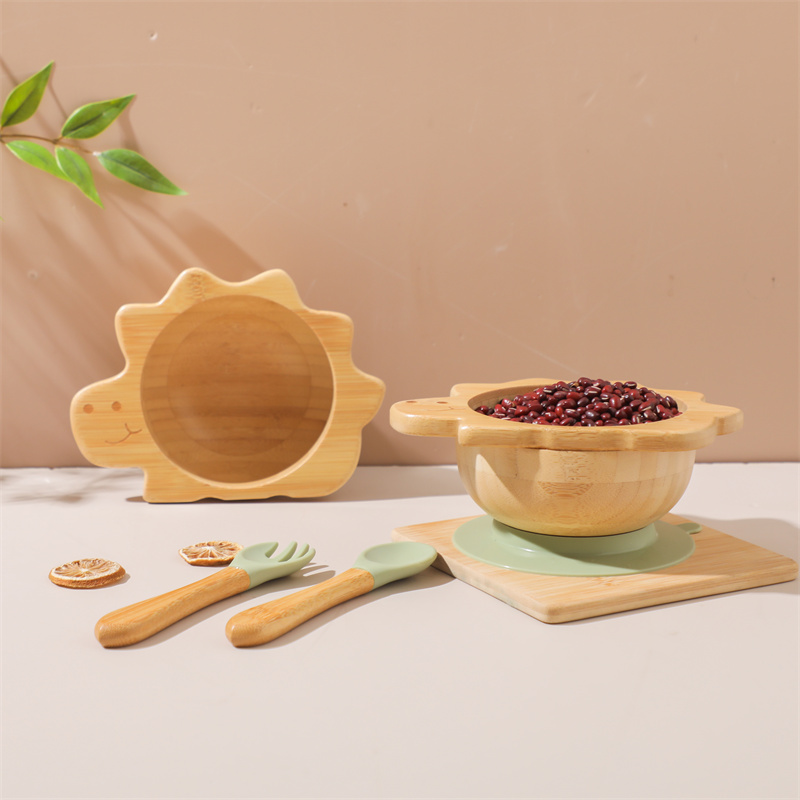 Baby Wooden Tableware Set Dino - Baby Food Chopper บทวิจารณ์และราคา