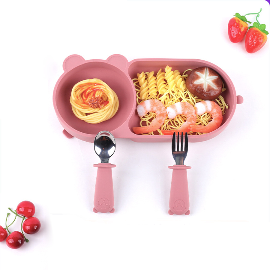 Baby Silicone Suction Cup Bowl - Baby Food Chopper บทวิจารณ์และราคา