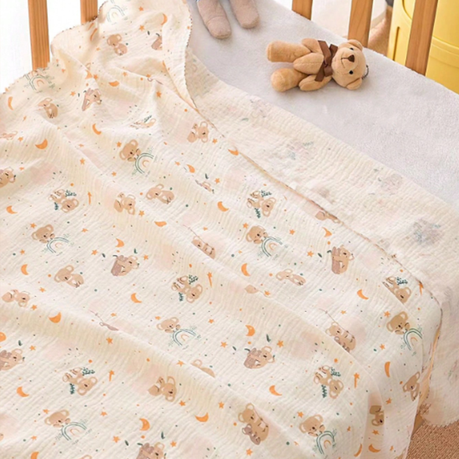 1 Piece of Baby Muslin Swaddle - Baby Puree Pouch บทวิจารณ์และราคา