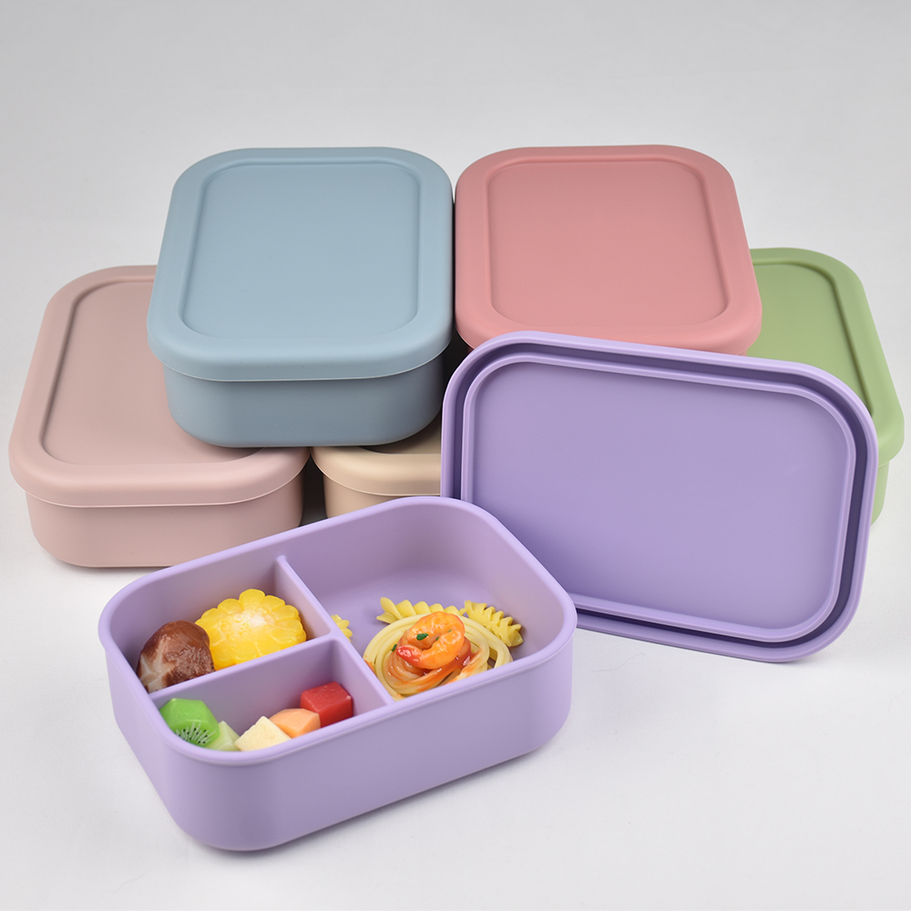 3-Compartment Food Grade Silic - Baby Food Options บทวิจารณ์และราคา