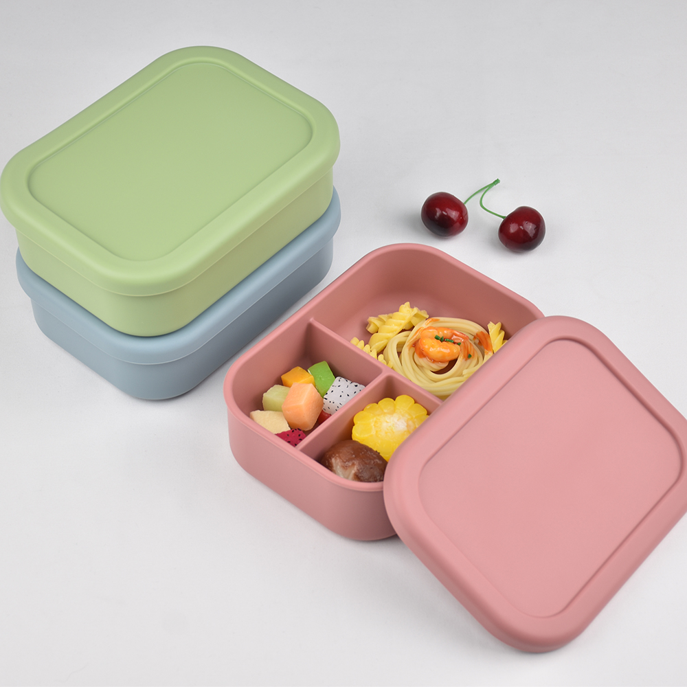 3-Compartment Food Grade Silic - Baby Food Options บทวิจารณ์และราคา