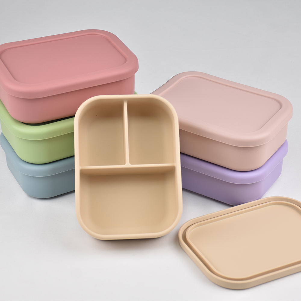3-Compartment Food Grade Silic - Baby Food Options บทวิจารณ์และราคา
