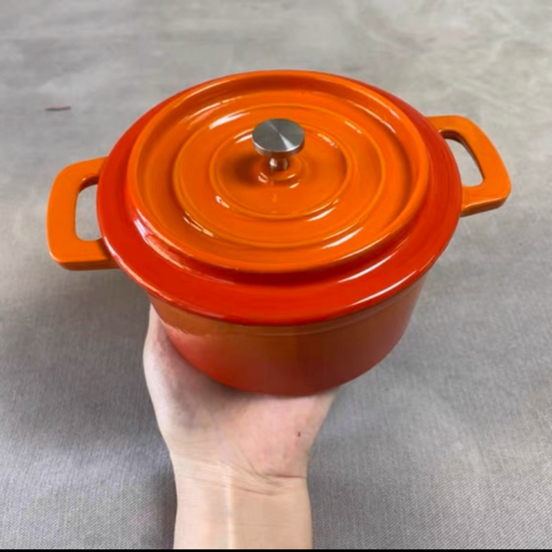 ‌Enameled Cast Iron Milk Pot,  - Baby Food With Iron บทวิจารณ์และราคา