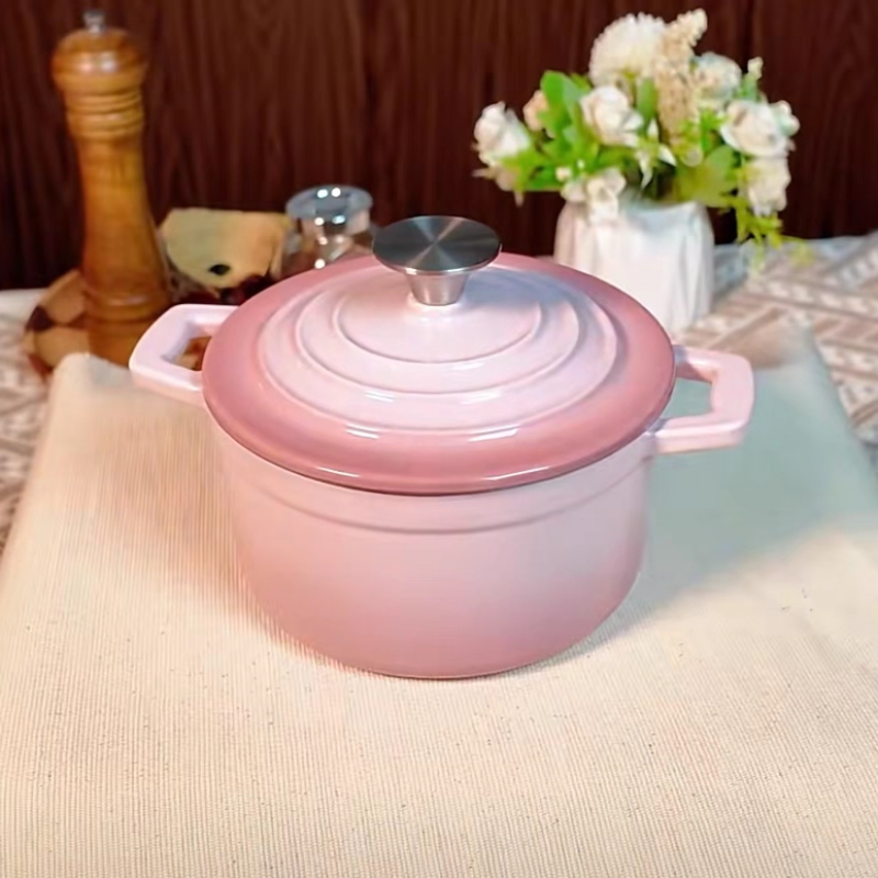 ‌Enameled Cast Iron Milk Pot,  - Baby Food With Iron บทวิจารณ์และราคา