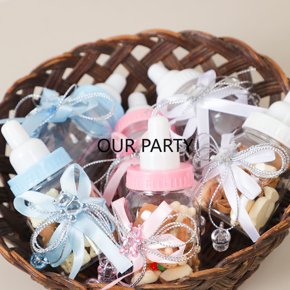 6/12Pcs Plastic Feeding Bottle - Baby Food Stuff บทวิจารณ์และราคา