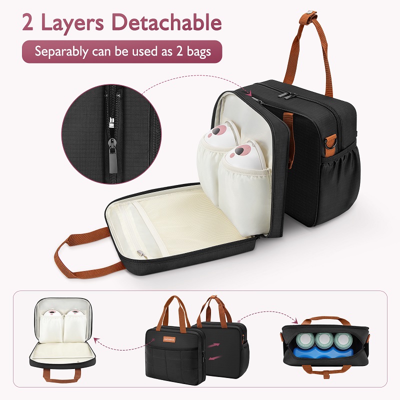 Detachable Breast Pump Bag wit - Baby Food Stuff บทวิจารณ์และราคา