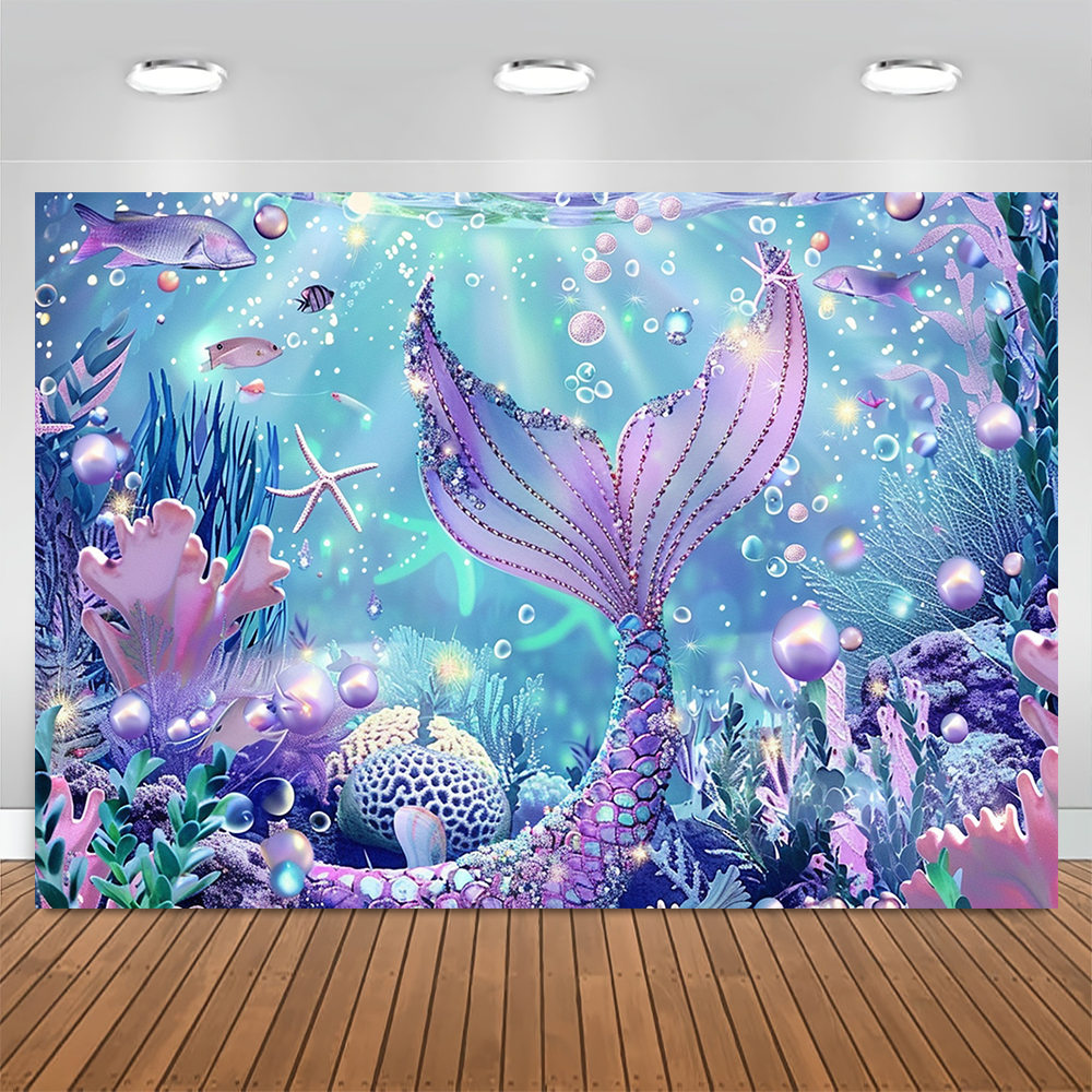 Mermaid Under The Sea Birthday - Baby Food Under 1 Year บทวิจารณ์และราคา