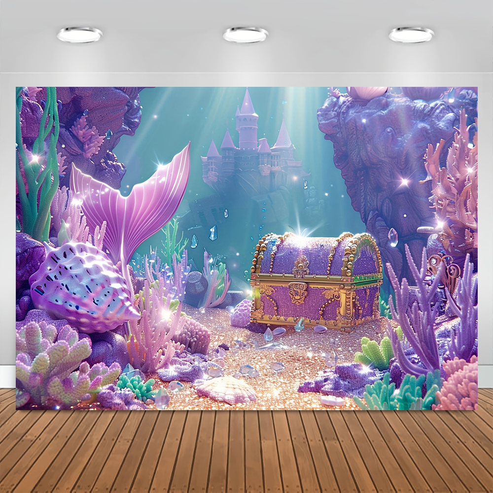 Mermaid Under The Sea Birthday - Baby Food Under 1 Year บทวิจารณ์และราคา