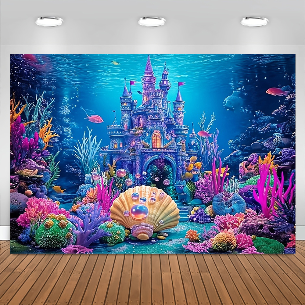 Mermaid Under The Sea Birthday - Baby Food Under 1 Year บทวิจารณ์และราคา