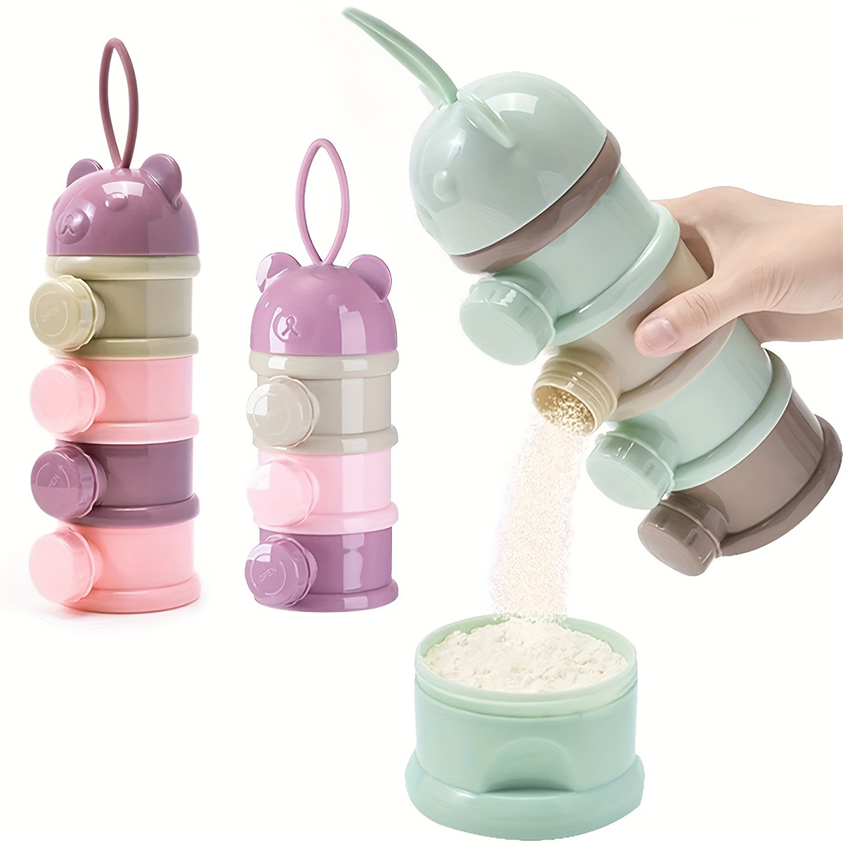 Large Capacity Baby Milk Powde - Baby Food Options บทวิจารณ์และราคา