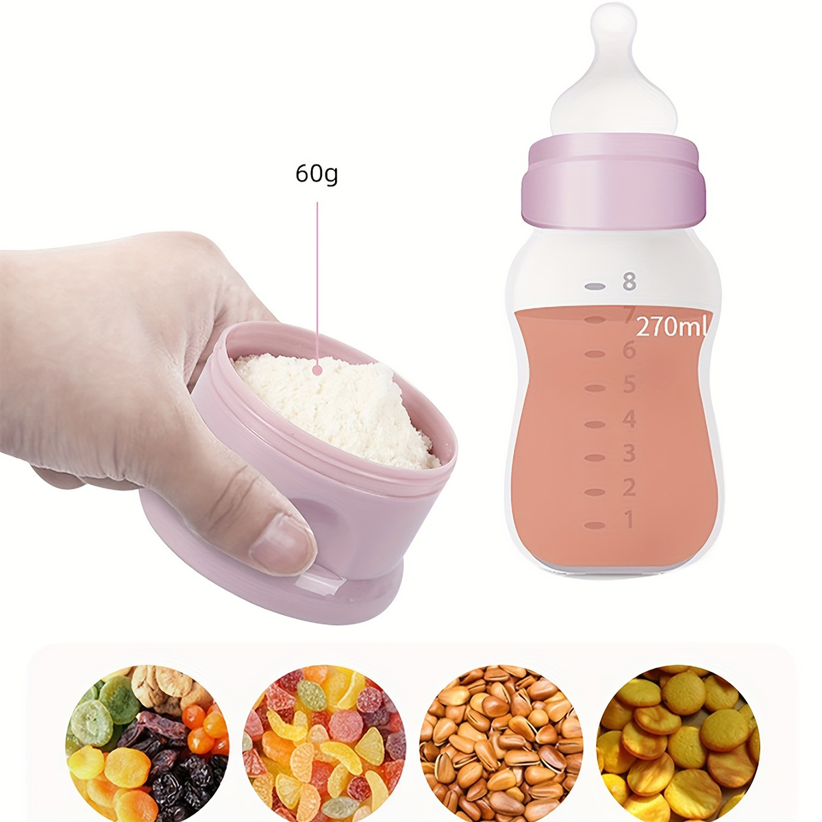 Large Capacity Baby Milk Powde - Baby Food Options บทวิจารณ์และราคา