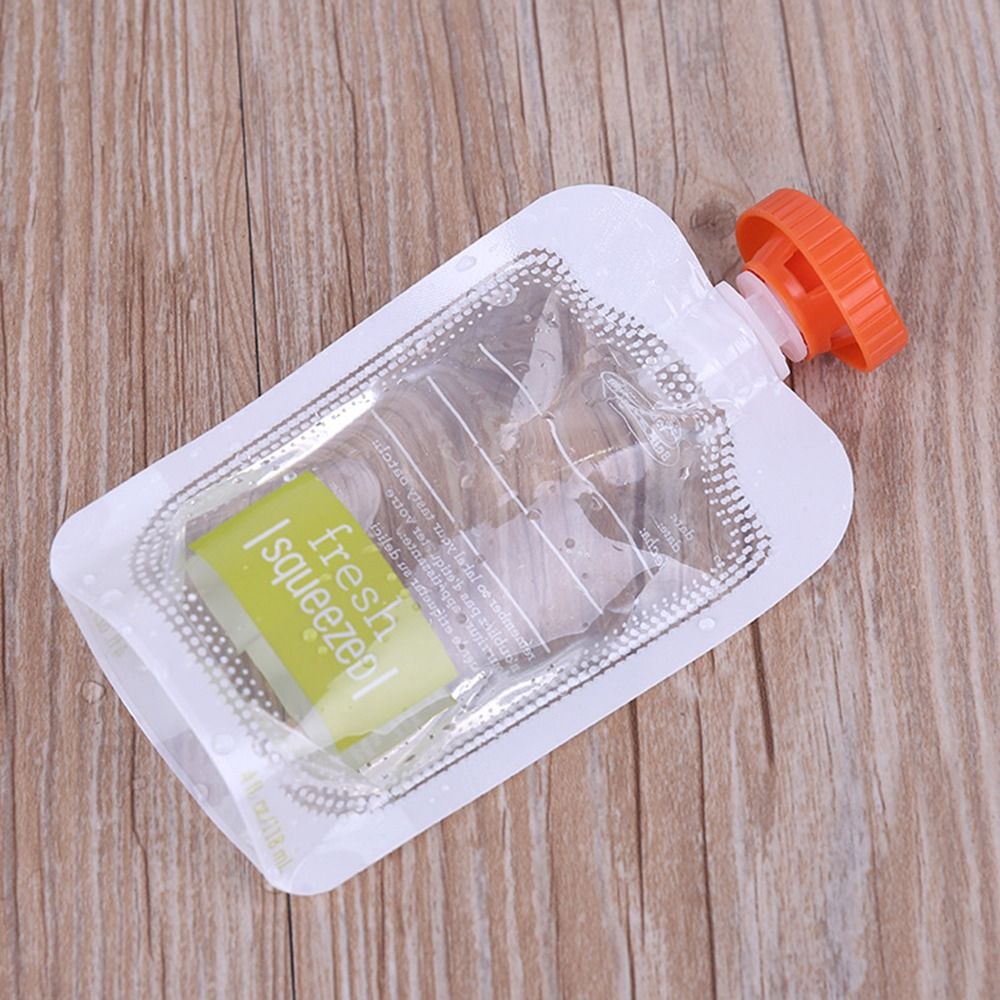 10Pcs Manual Baby Fruit Puree  - Baby Puree Pouch บทวิจารณ์และราคา