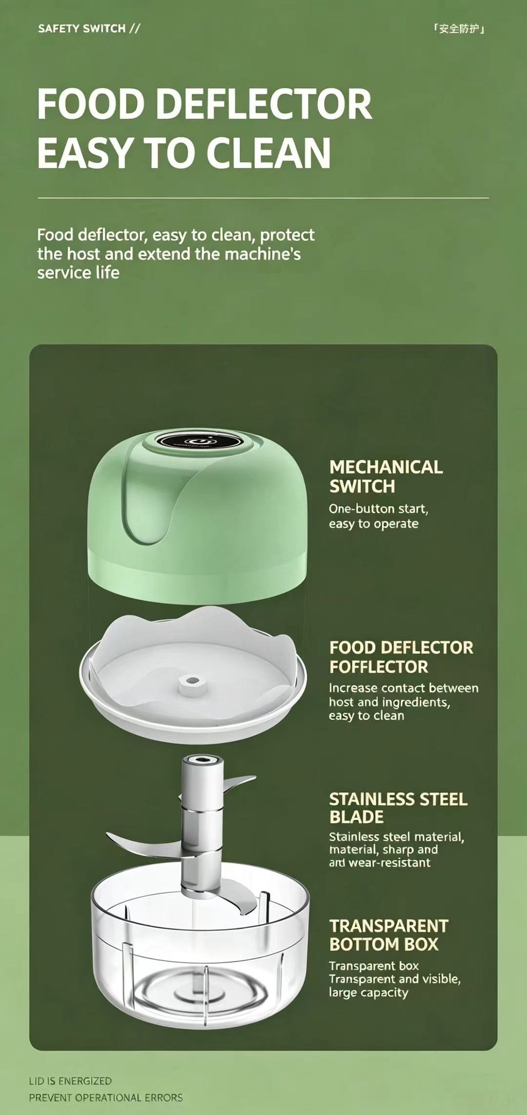 23W USB Rechargeable Electric  - Baby Food Meat บทวิจารณ์และราคา