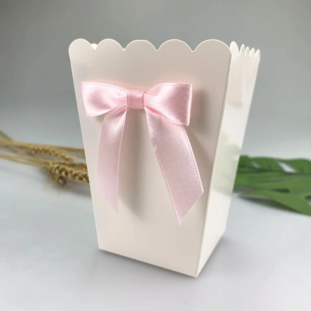 12pcs Pink Bow Popcorn Box Par - Baby Food Options บทวิจารณ์และราคา