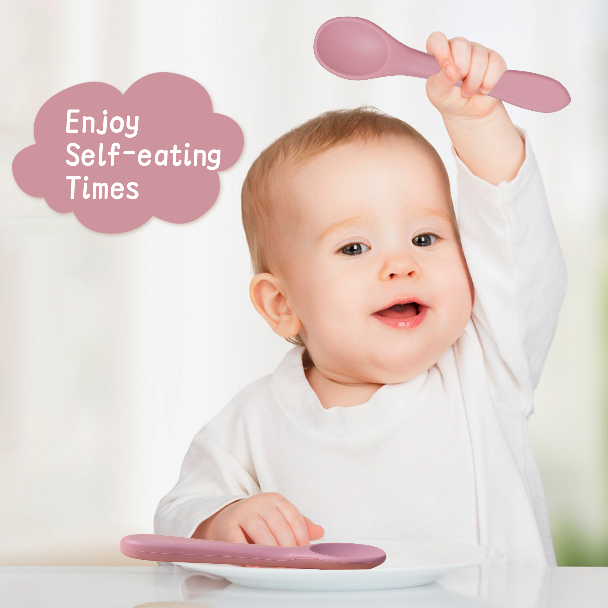 3pcs Baby Silicone Dining Plat - Plate Suction Toddler บทวิจารณ์และราคา