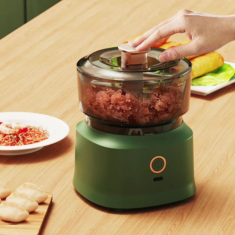 Mini Meat Grinder Electric Gar - Baby Food Meat บทวิจารณ์และราคา