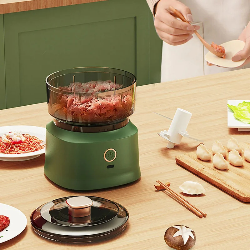 Mini Meat Grinder Electric Gar - Baby Food Meat บทวิจารณ์และราคา