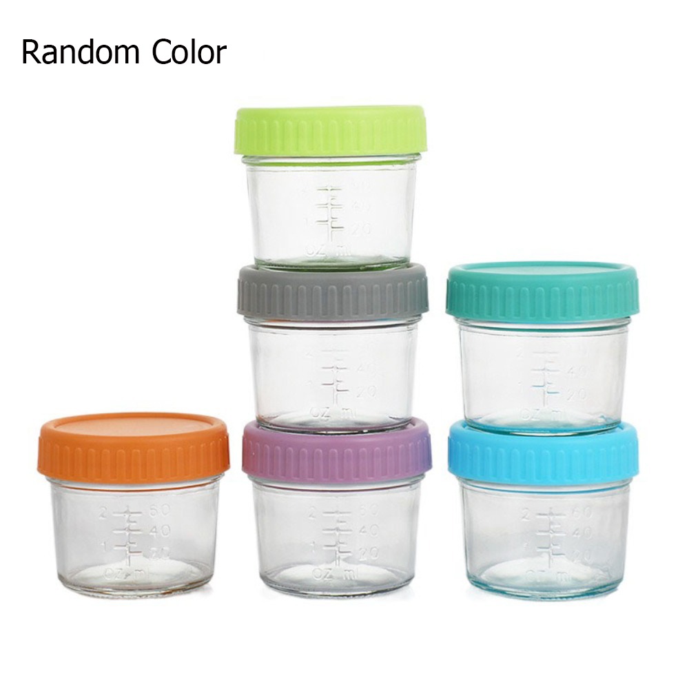 6pcs Multipurpose Glass Baby F - Baby Food Jars Glass บทวิจารณ์และราคา