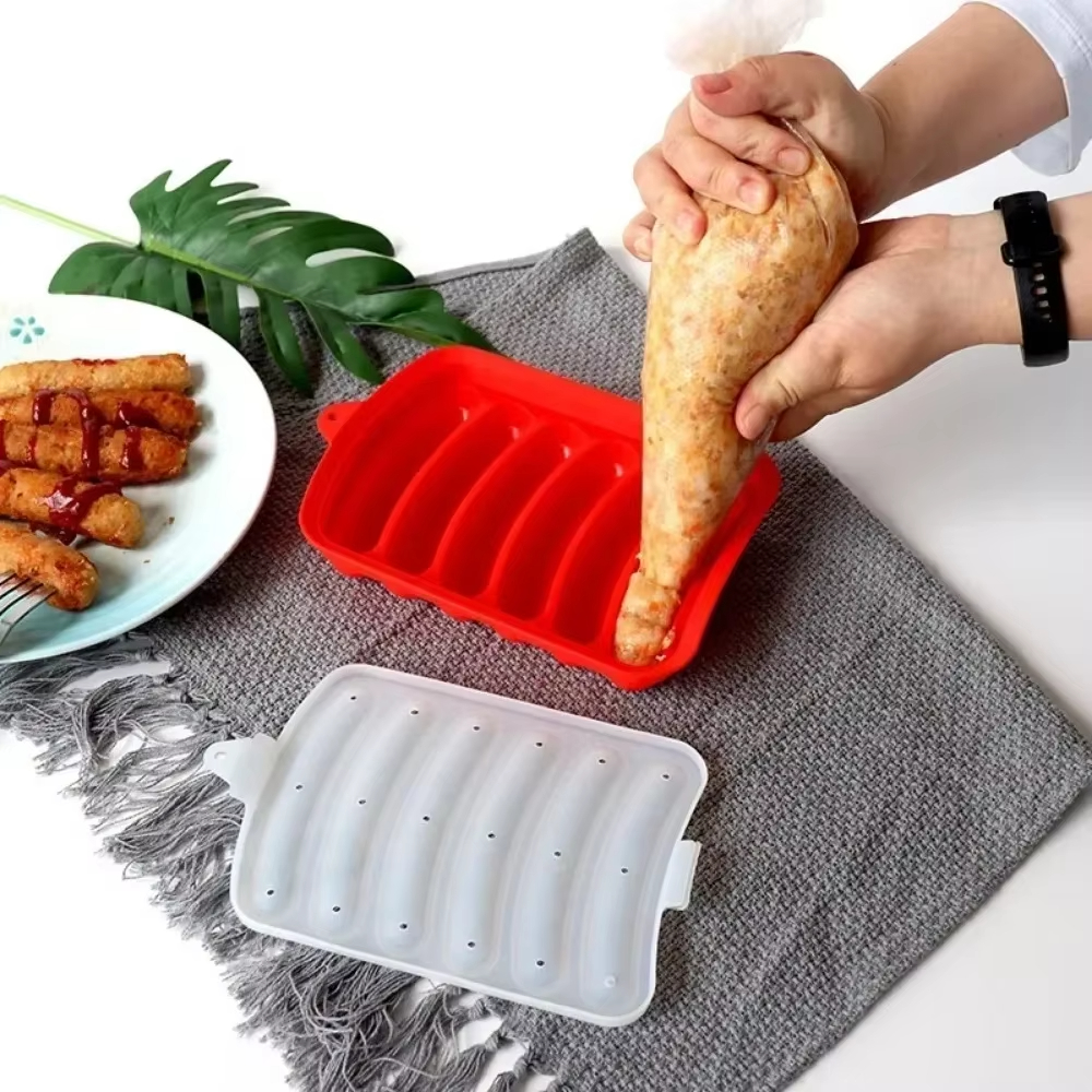 DIY Grade Silicone Sausage Mol - Baby Food Meat บทวิจารณ์และราคา