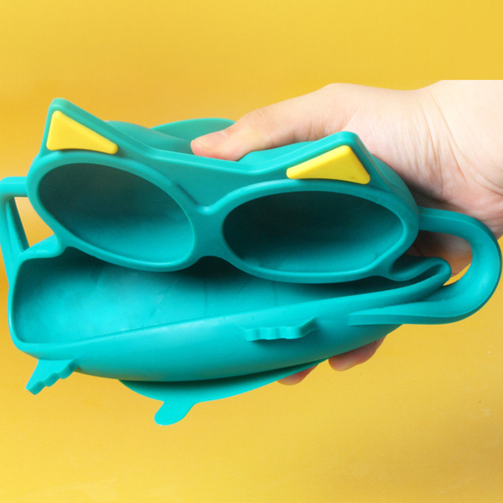 1Pcs Food Grade Silicone Toddl - Plate Suction Toddler บทวิจารณ์และราคา