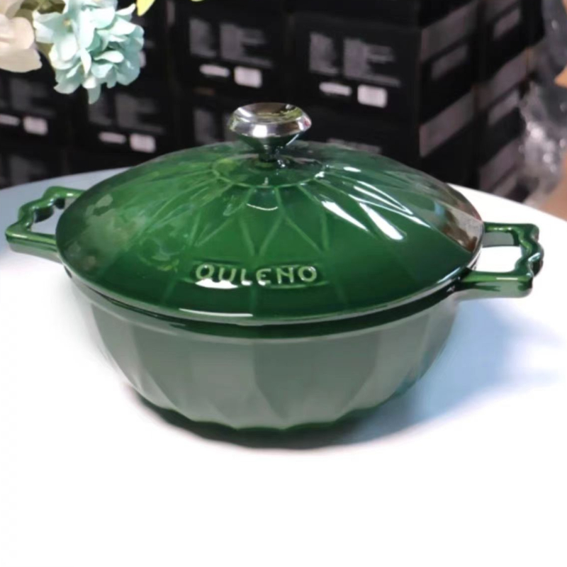 Enameled Cast Iron Dutch Oven  - Baby Food With Iron บทวิจารณ์และราคา