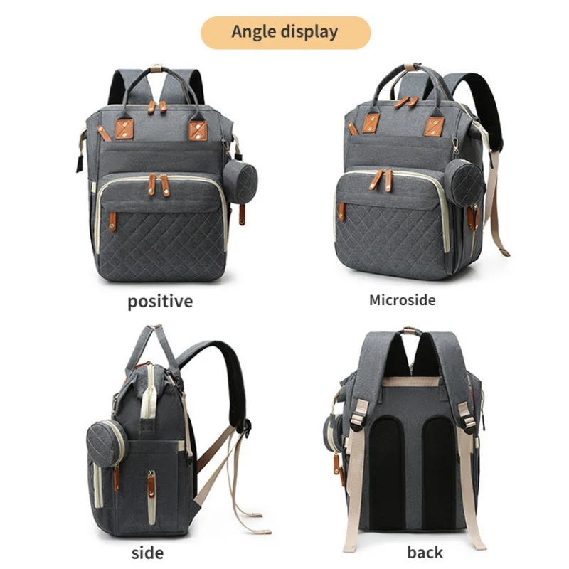 Diaper Bag with Changing Stati - Baby Puree Pouch บทวิจารณ์และราคา