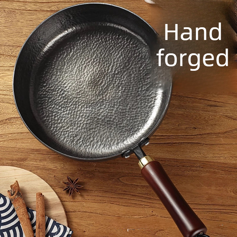 Hand Forged Iron Pan No Coatin - Baby Food With Iron บทวิจารณ์และราคา