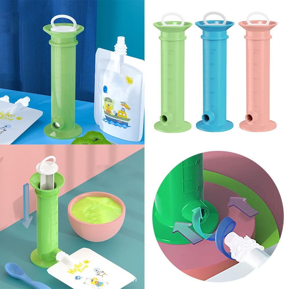 Easy to Clean Scale Toddlers   - Baby Puree Pouch บทวิจารณ์และราคา