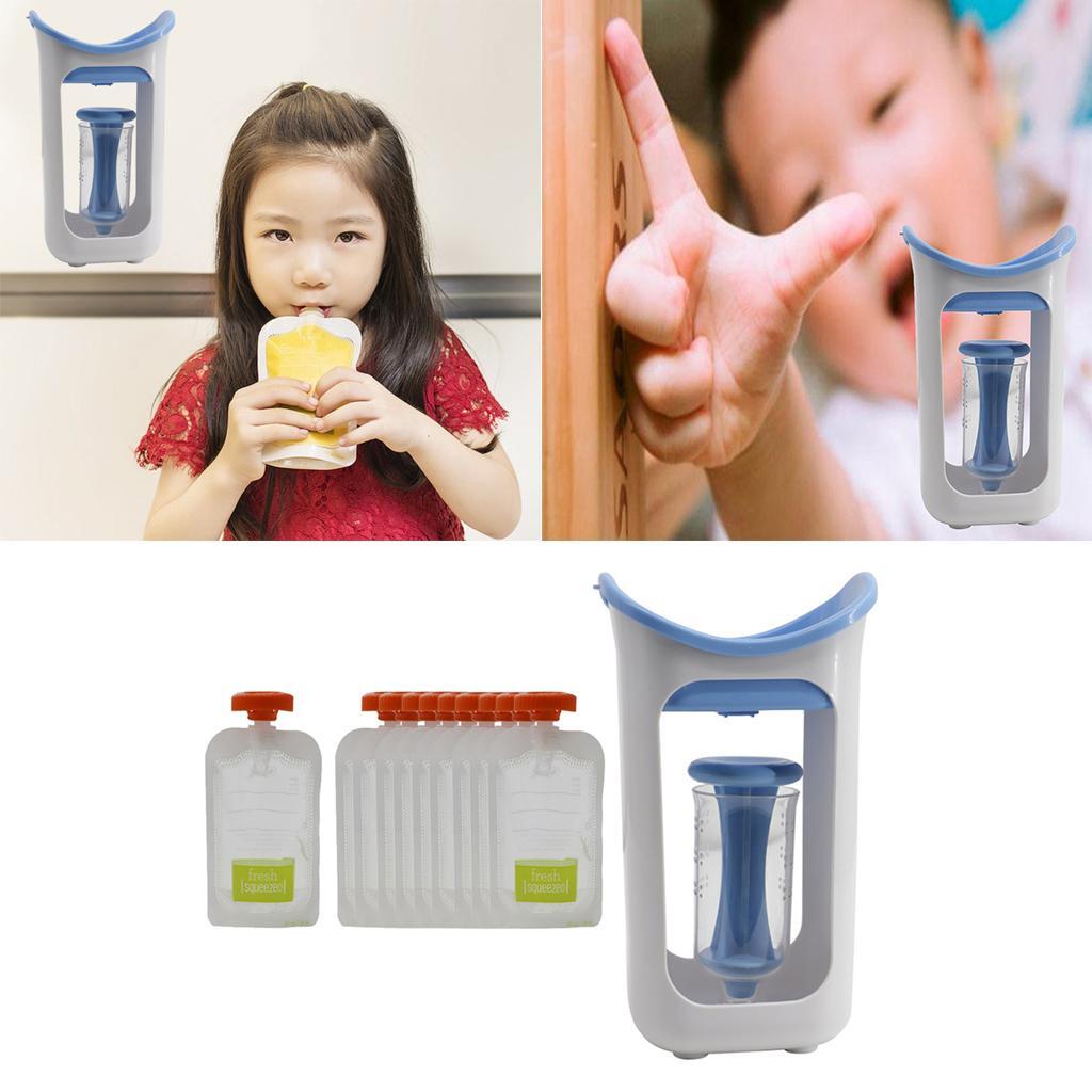 Baby Feeding Food Squeezer Org - Baby Puree Pouch บทวิจารณ์และราคา