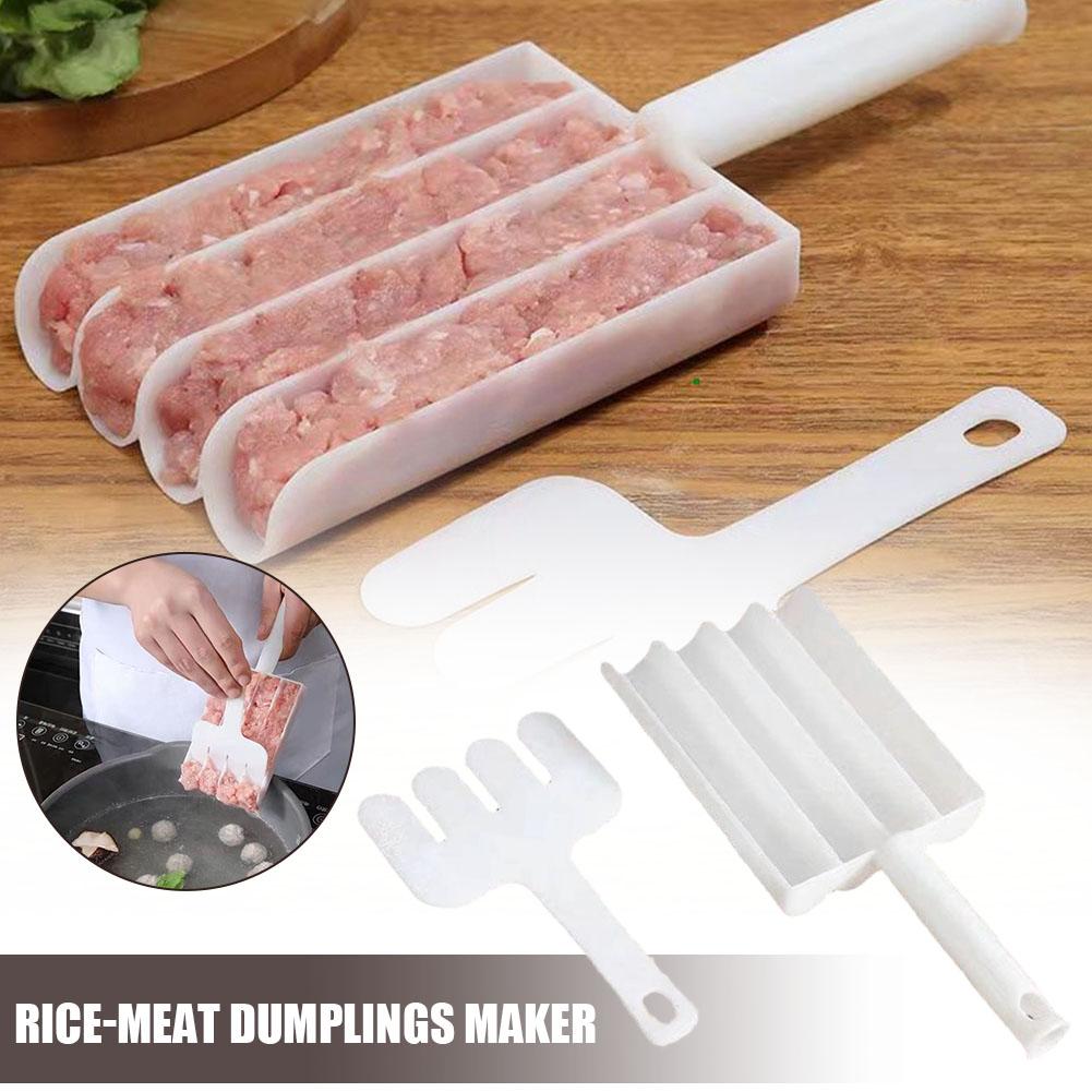 Meatball Machine Plastic 4 Row - Baby Food Meat บทวิจารณ์และราคา