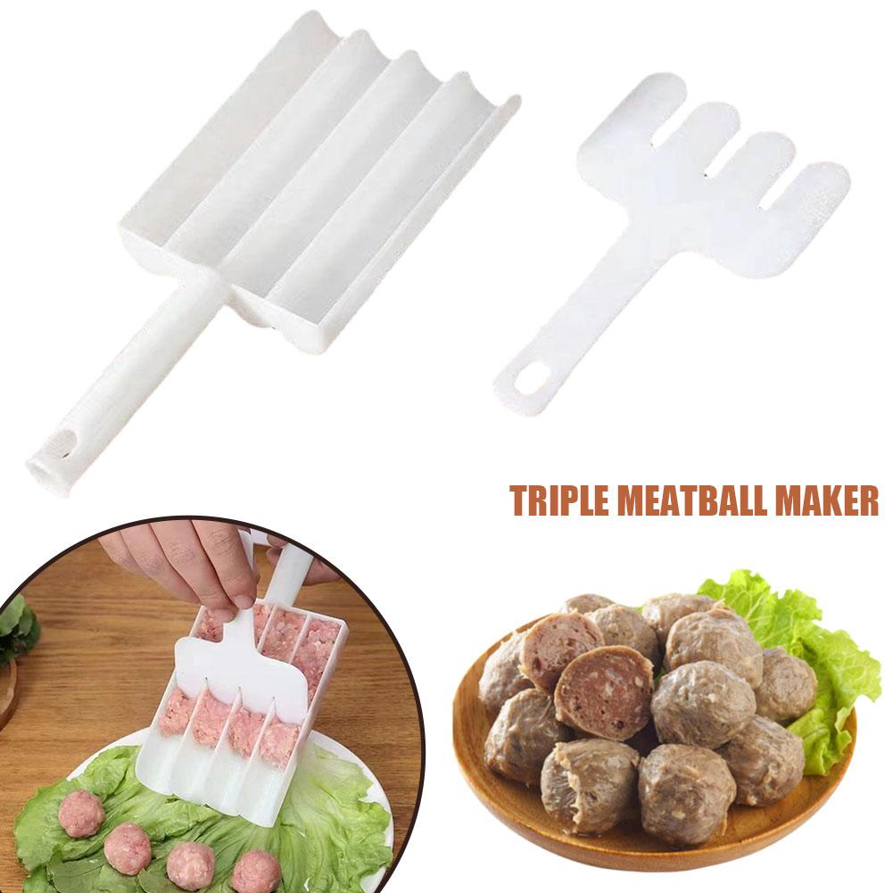 Meatball Machine Plastic 4 Row - Baby Food Meat บทวิจารณ์และราคา