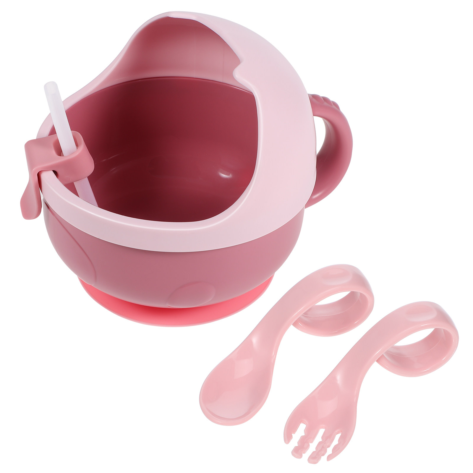 1Set Baby Suction Feeding Bowl - Plate Suction Toddler บทวิจารณ์และราคา