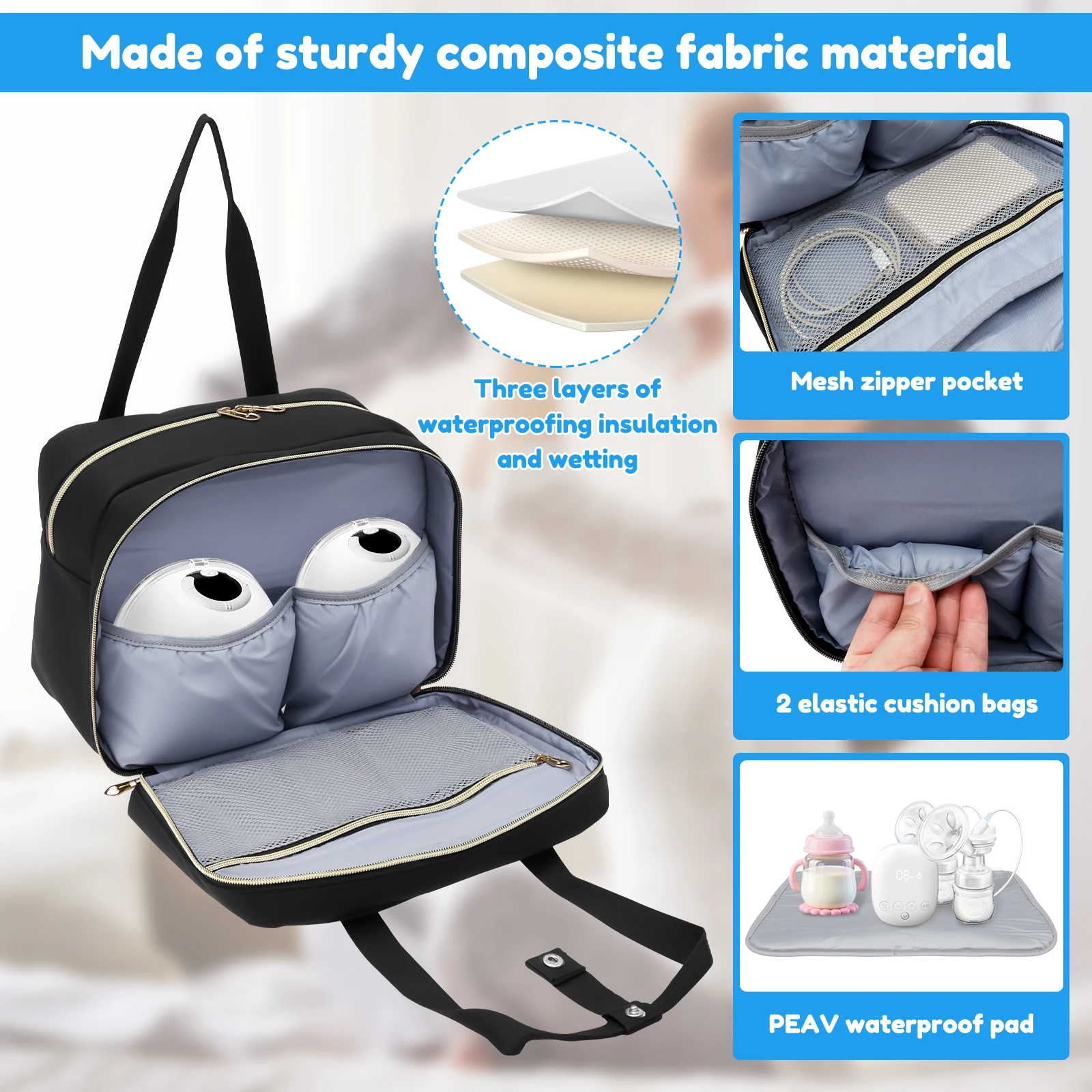 Breast Pump Storage Bag with I - Baby Food Stuff บทวิจารณ์และราคา