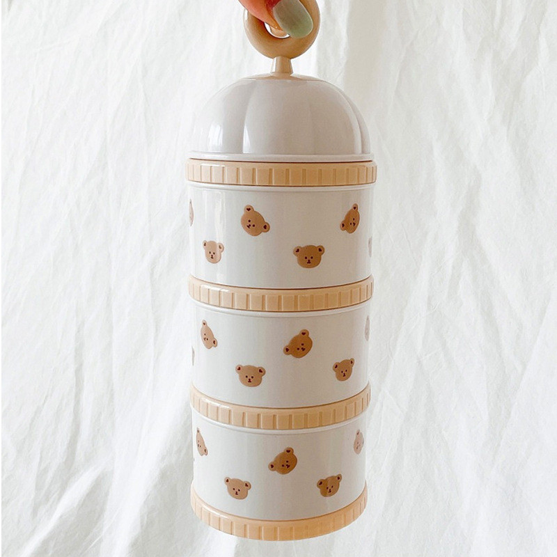 Cute Bear Milk Powder Box Baby - Baby Food Stuff บทวิจารณ์และราคา