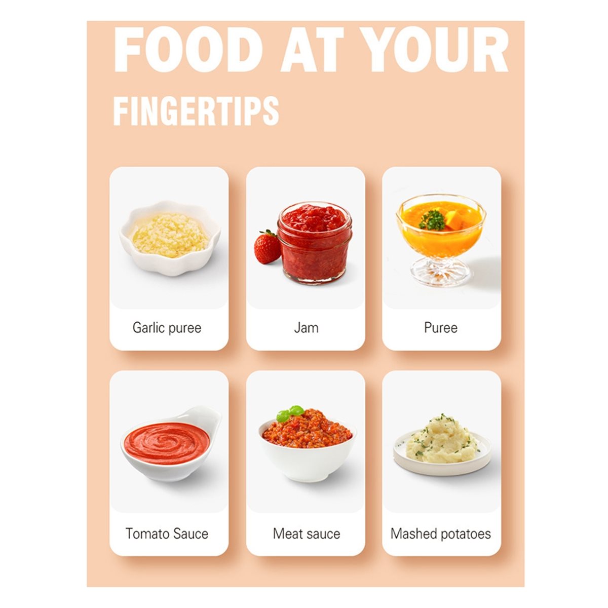 Home Portable Handheld Cooking - Baby Food Meat บทวิจารณ์และราคา