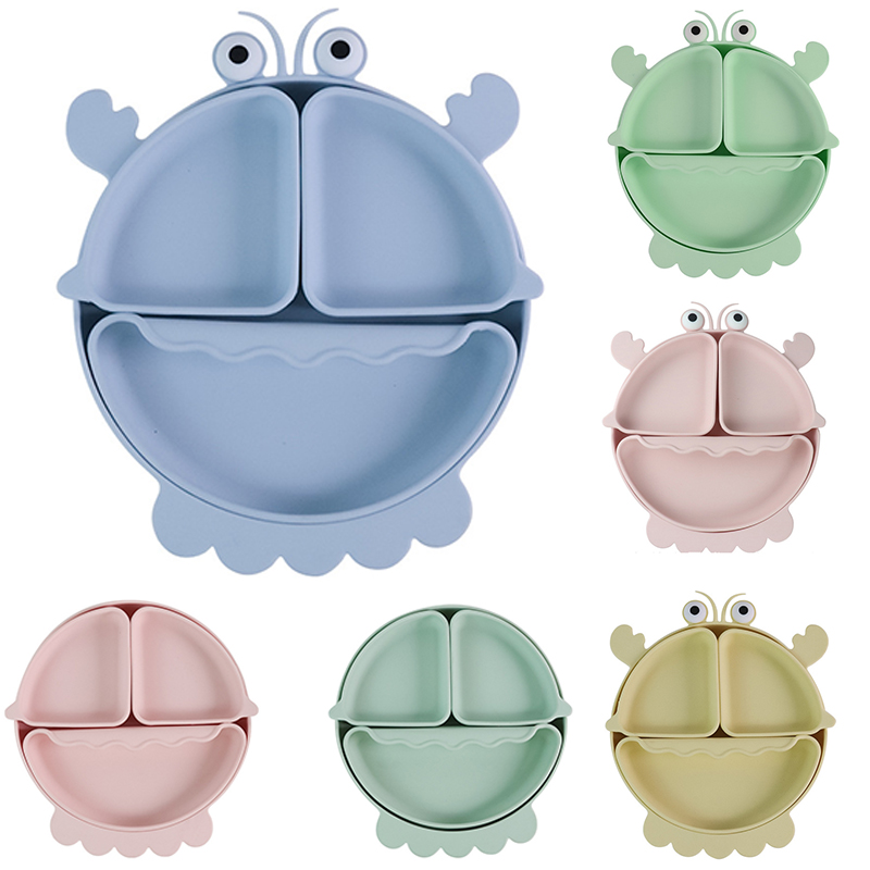 Baby Safe Silicone Dining Plat - Plate Suction Toddler บทวิจารณ์และราคา