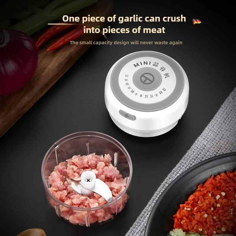 Electric Mini Garlic Chopper 1 - Baby Food Chopper บทวิจารณ์และราคา
