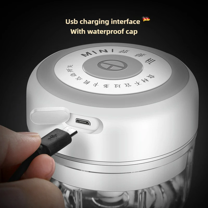 Electric Mini Garlic Chopper 1 - Baby Food Chopper บทวิจารณ์และราคา