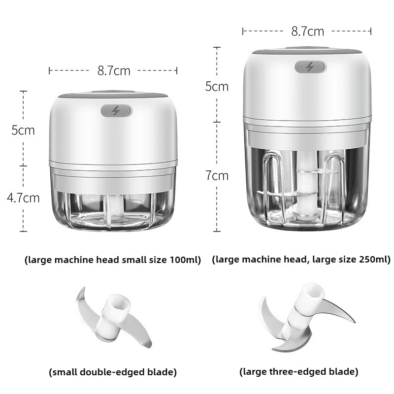 Electric Mini Garlic Chopper 1 - Baby Food Chopper บทวิจารณ์และราคา
