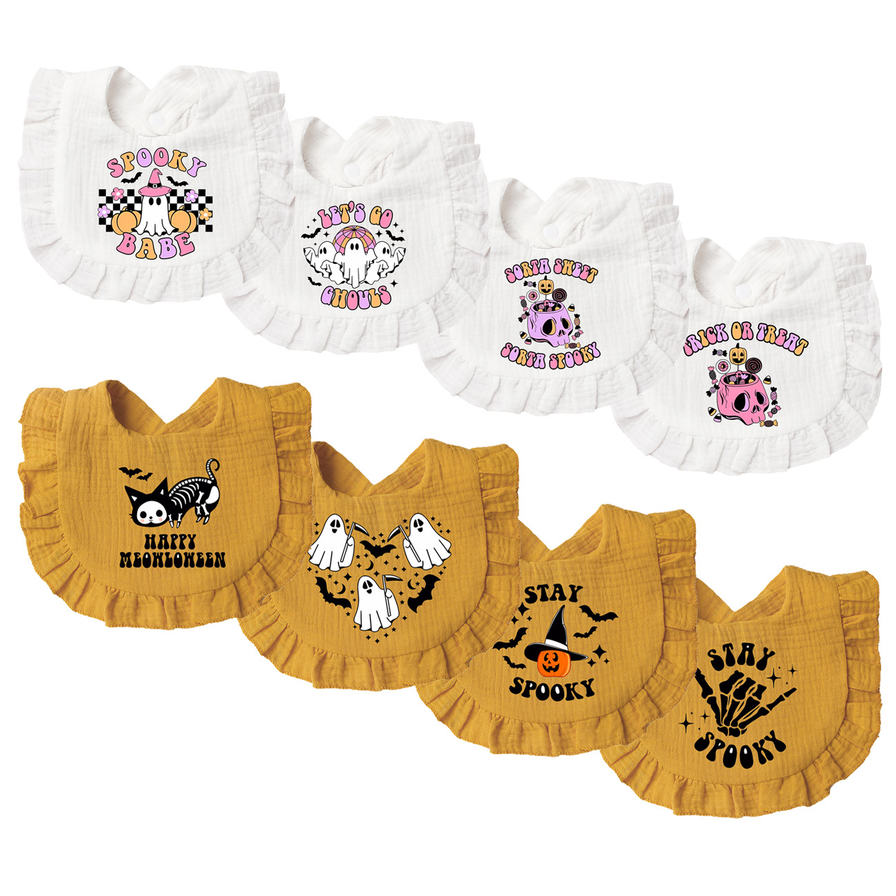 Halloween Pure Cotton Baby Dro - Baby Puree Pouch บทวิจารณ์และราคา