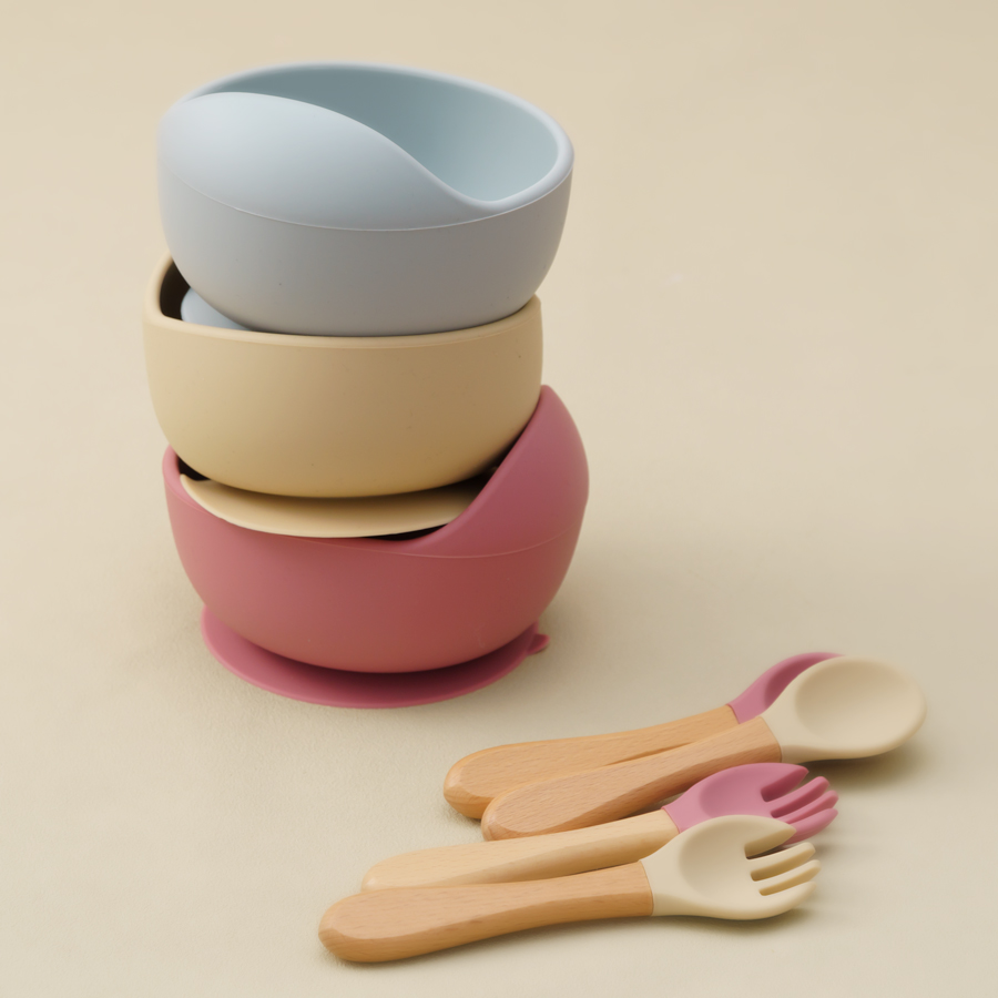 Mamaplan 3PCS Baby Silicone Fe - Plate Suction Toddler บทวิจารณ์และราคา