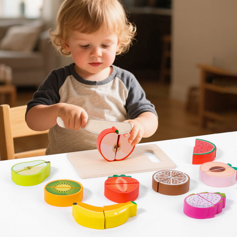 Wooden Kitchen Pretend Toy Sim - Baby Food Under 1 Year บทวิจารณ์และราคา