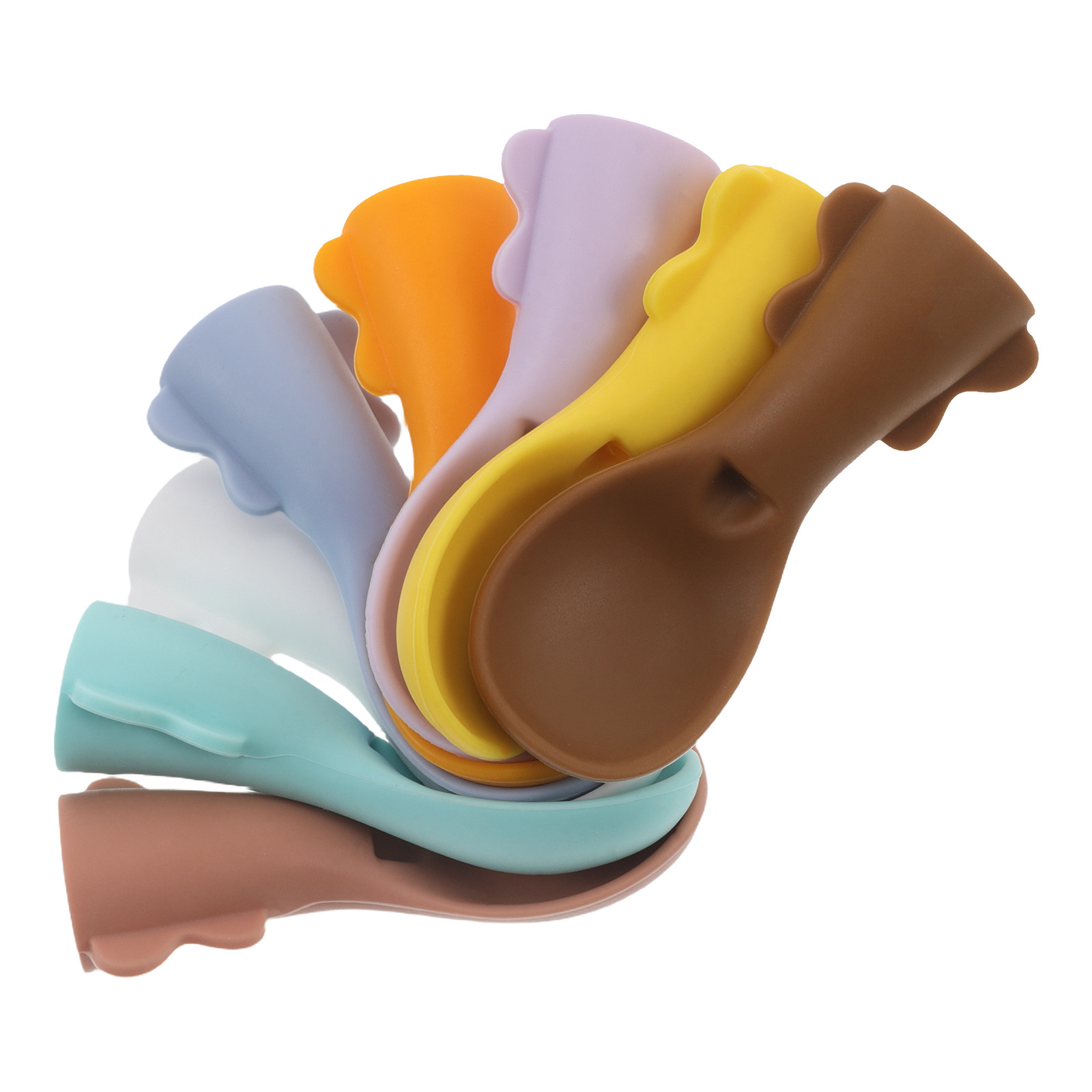 8Pcs Silicone Baby Food Pouch  - Baby Puree Pouch บทวิจารณ์และราคา