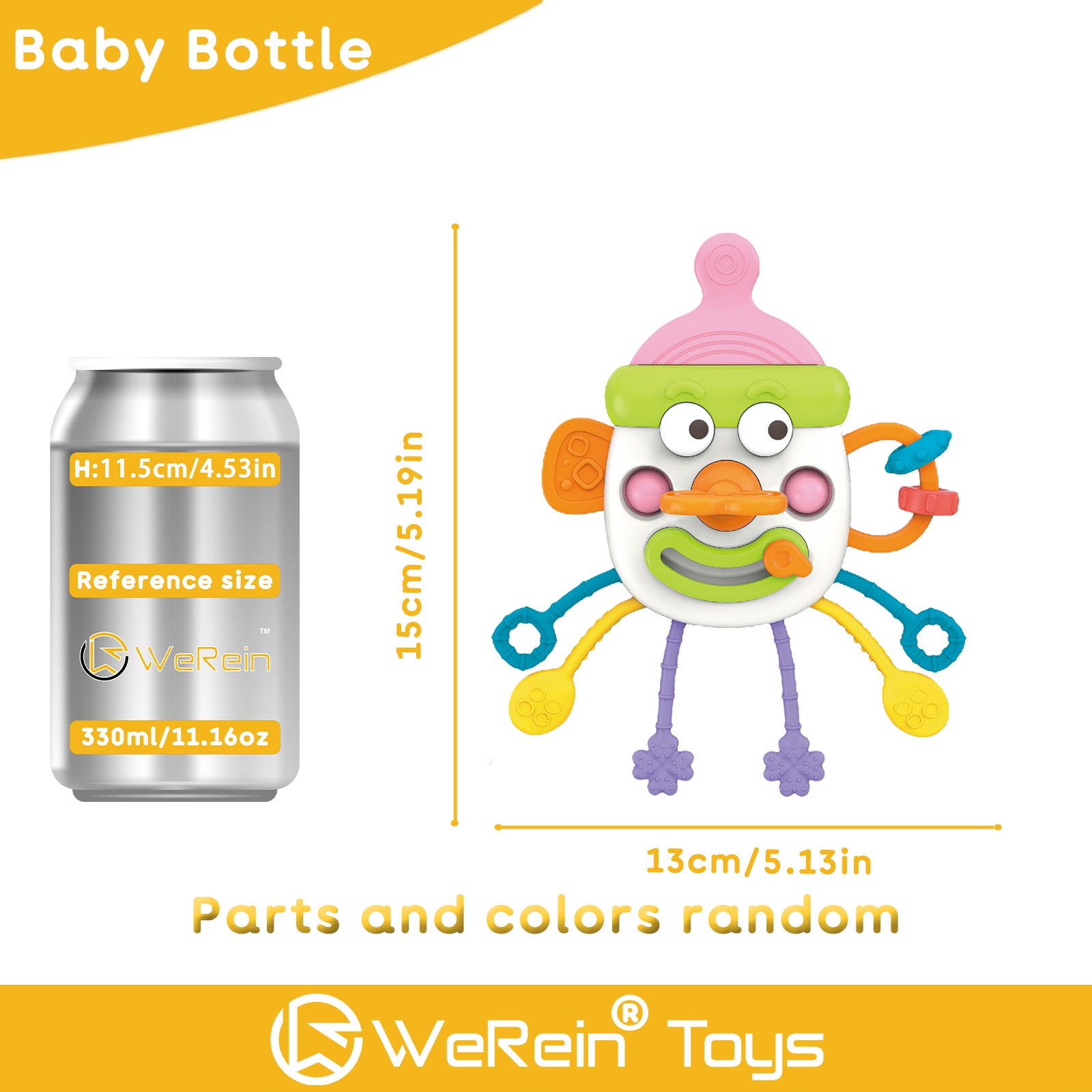 Cute Bottle Shaped Pull-out To - Baby Food Stuff บทวิจารณ์และราคา